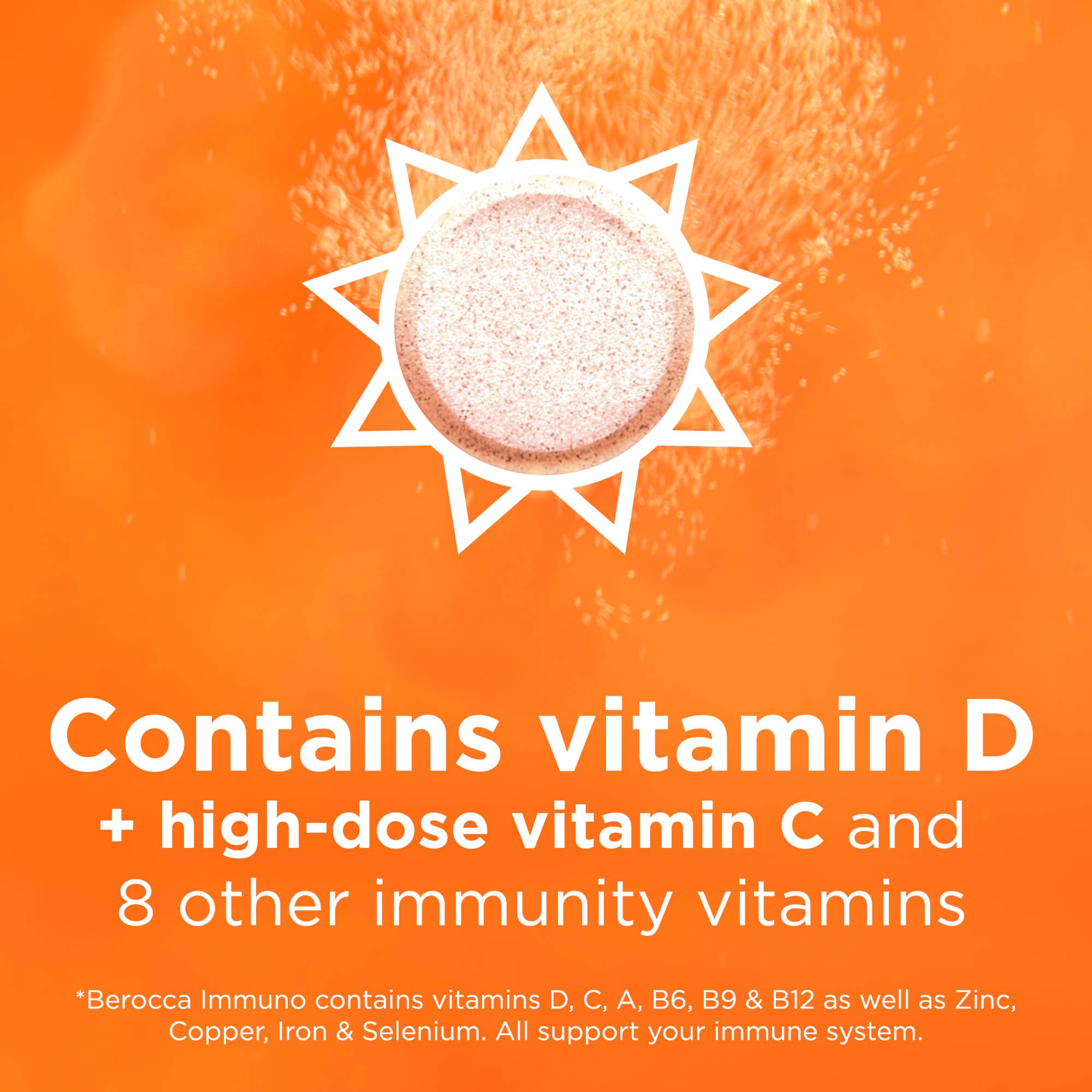 Berocca Immuno Effervescent Tablets